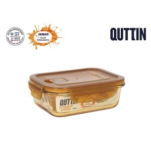 Lunch box Quttin Ambare Rectangular 600 ml (6 Units) |  Lunch boxes...