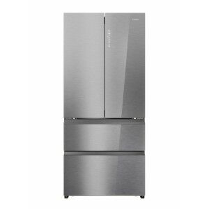 Combined Refrigerator Haier HFR7819ENGC 190 Steel |  Refrigerators ...
