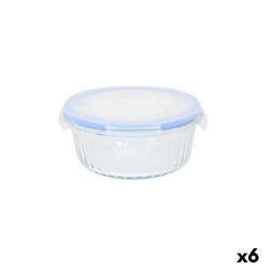 Lunchbox Quttin Textury Durchsichtig Borosilikatglas 650 ml (6 Stüc...