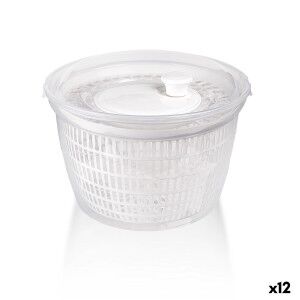 Salad Centrifuge Dem White Transparent 5 L polypropylene (12 Units)...