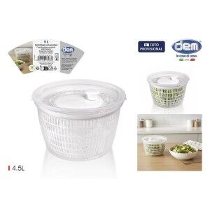 Salad Centrifuge Dem White Transparent 5 L polypropylene (12 Units)...