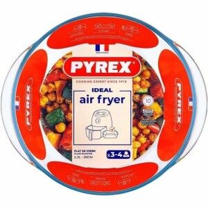 Ofenschüssel Pyrex Durchsichtig Borosilikatglas rund Ø 26 cm |  Ges...