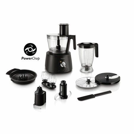 Food Processor Philips Black 1300 W