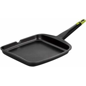 Pan BRA FOODIE 28X28 Black Aluminium Ø 28 cm