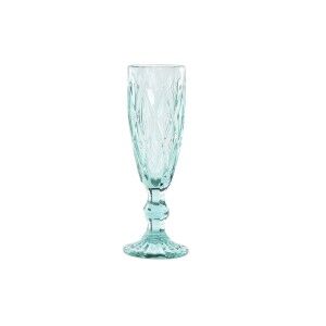 Glas DKD Home Decor Kristall türkis (150 ml)