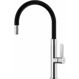 Mixer Tap Teka TOPFOT995 Black Chrome