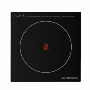 Glass-Ceramic Hob Orbegozo PCE5000 Black 2000 W