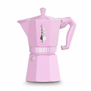 Cafetière Italienne Bialetti MOKA EXCLUSIVE Rose Aluminium 6 Tasses (6 Unités)