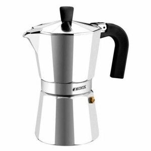 Cafetière Italienne Monix Braisogona_M620003 Argent Aluminium 3 Tas...