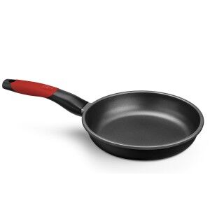 Non-stick frying pan BRA A411224 Ø 24 cm Black Red Stainless steel ...