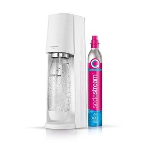 Soda-Wassersprudler sodastream TERRA WHITE Weiß 60 L