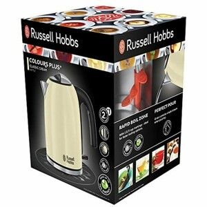 Bouilloire Russell Hobbs 20415-70 2400W 1,7 L Crème Acier inoxydabl...