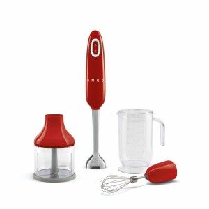 Multifunktions Handmixer mit Zubehör Smeg HBF03RDEU Rot 700 W |  Mi...