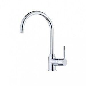 Mixer Tap Teka 559950200 Chrome Metal Stainless steel Steel Circular