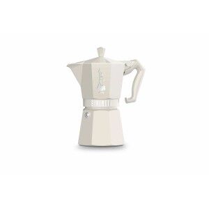 Italienische Kaffeemaschine Bialetti MOKA EXCLUSIVE Creme Aluminium 6 Tassen