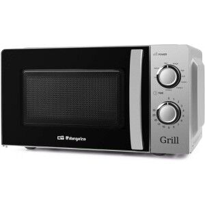 Microwave with Grill Orbegozo MIG 2138 Black Silver 700 W 20 L