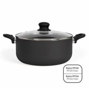 Casserole Livoo 37 x 15 x 30 cm Black Ø 28 cm 6,5 L |  Pans and cas...