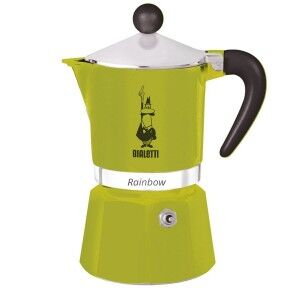 Italienische Kaffeemaschine Bialetti Rainbow Vert Metall Aluminium