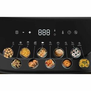 Heißluftfritteuse Little Balance Crousty light XL Schwarz 1600 W 7 ...