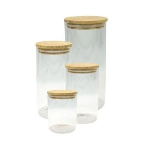 Tubs Fackelmann Natural 4 Pieces |  Lunch boxes, food containers an...