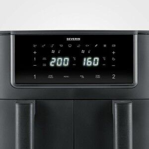 Heißluftfritteuse Severin Schwarz