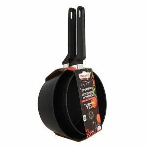 Saucepan Menastyl Aluminium Ø 18 cm Ø 20 cm 2 Pieces (2 Units)
