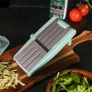 3-in-1 Mandolin Grater Livoo Green Silver |  Graters, cutters and p...