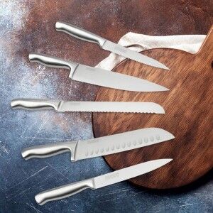 Knife Set Nirosta Steel Stainless steel |  Knives and cutlery   | C...