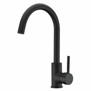 Mitigeur Rousseau 4060411 Noir Acier inoxydable Laiton | Robinets