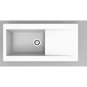 Sink with One Basin and Drainer Stradour |  Sinks   | Chef Up