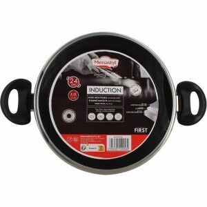 Kasserolle Menastyl Grau 5 L Ø 24 cm