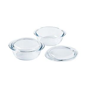 Saucepan Pyrex Transparent 25 x 20 x 27 cm 2 Units