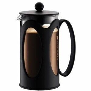 Cafetière with Plunger Bodum 1 L Black |  Coffee Makers and Coffee ...