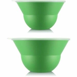 Mixing Bowl Bodum Topee Green 3 L 4,9 L 2 Units |  Plates, platters...