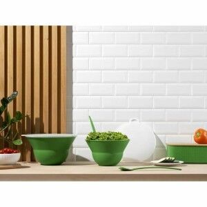 Mixing Bowl Bodum Topee Green 3 L 4,9 L 2 Units |  Plates, platters...