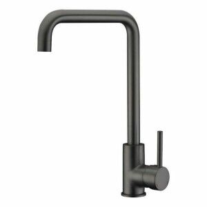 Mixer Tap Rousseau Grey Graphite Stainless steel Brass |  Taps   | ...