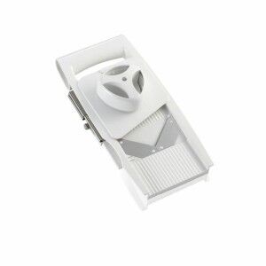 Mandoline Reibeisen Leifheit Weiß Edelstahl Kunststoff 4 in 1