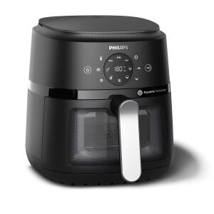 Heißluftfritteuse Philips NA221/00 1500 W 4,2 L Schwarz/Silberfarbe...