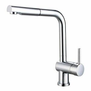 Mixer Tap Rousseau Grey Stainless steel Brass |  Taps   | Chef Up