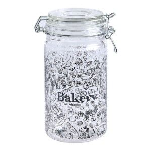 Gefäß DKD Home Decor Kristall Schwarz Eisen (10 x 12,5 x 20 cm) (1 L) (2 Stück) 10 x 12.5 x 20 cm 1 L (2 pcs)