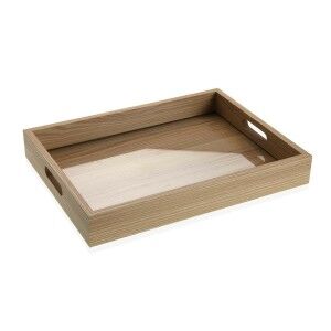 Set of trays Versa MDF Wood 30 x 5,5 x 40 cm (3 Pieces) |  Plates, ...