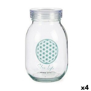 Boîte Vivalto Slow Life Transparent 1,8 L (4 Unités) | Boîtes déjeu...