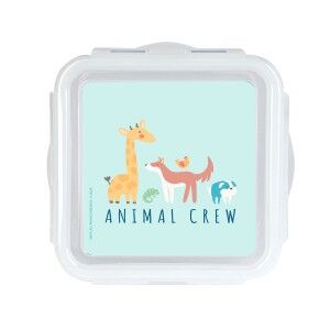 Lunch box Safta Pandi Blue Polyurethane Children's