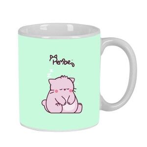 Mug Pembe The pink cat Multicolour 350 ml