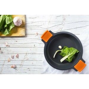 Kasserolle BRA A270545 Schwarz 12 (1 Stück) |  Pfannen und Töpfe   ...