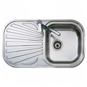 Sink with One Basin and Drainer Teka 11107020 |  Sinks   | Chef Up