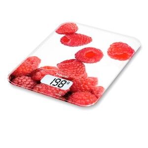 balance de cuisine numérique Beurer KS 19 berry 5 Kg Blanc Rouge 5 ...