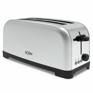 Toaster Solac TL5419 1400W Steel 1400 W |  Toasters   | Chef Up