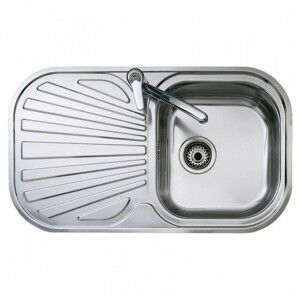 Sink with One Basin and Drainer Teka 10107017 |  Sinks   | Chef Up