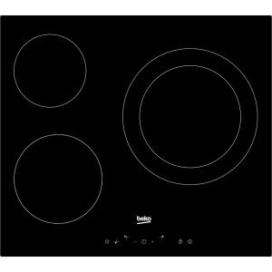 Glass-Ceramic Hob BEKO HIC63402T 60 cm 58 cm 5700 W |  Stoves and h...
